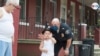 Fernando Badillo, 56 años. Camden County Department Police. Nacido en Nueva York y de padres puertorriqueños. Se fue a PR a los 5 años y regresó a los 14 años. Ha trabajado en la policía de Camden por 21 años.
