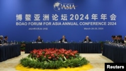 博鳌亚洲论坛2024年年会。（路透社照片）