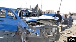 Sebuah aksi kekerasan baru-baru ini di Ramadi. Menurut sebuah organisasi di Inggris, jumlah korban sipil di Irak tahun ini terendah sejak awal perang.
