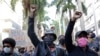 Demonstrators in Brazil Protest Against Crimes Committed by Police 