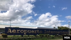 Aeropuerto Internacional de Managua, Nicaragua. [Foto: Daliana Ocaña, VOA]