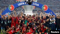 Portugal gitahukanye igikombe c'Ubulaya