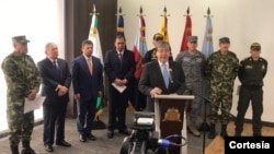 La autoridades colombianas relevaron imágenes y videos de cabecillas del ELN en territorio venezolano.