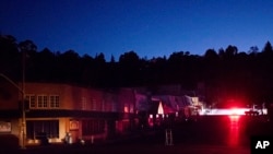 Pemadaman listrik di desa Montclair, Oakland, California, 10 Oktober 2019. (Foto: dok)