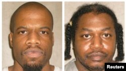 Charles Warner (à dr.) et Clayton Lockett, dont l'exécution ratée relance le débat sur la mort