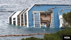 Más de 450 ciudadanos franceses se hallaban a bordo del Costa Concordia cuando el barco encalló.