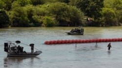 Un juez federal en Texas escuchó los argumentos para eliminar la barrera flotante en el Río Bravo