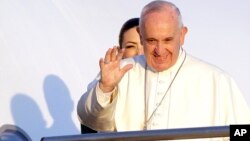 Le pape François. 