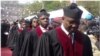 FILE - Justices of the Supreme Court of Liberia.