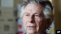 Director Roman Polanski appears at an international film festival, where he promoted his latest film, "Based on a True Story," in Krakow, Poland, May 2, 2018.