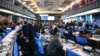Delegates meet in the plenery hall for the COP16 biodiversity conference at the UN's Food and Agriculture Organization headquarters in Rome, Feb. 25, 2025.