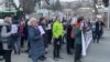 Gürcüstanda həbsdə olan jurnalistə azadlıq tələbilə etirazlar davam edir