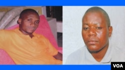 Alves Kamulingue (à esq.) e Isaías Cassule dois jovens angolanos desaparecidos desde finais de Maio, momento depois de terem sido presos pelos serviços de segurança (fotos cedidas pelas famílias)