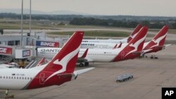 澳大利亞航空公司的客機。（資料照片）