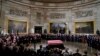 Former US President George H.W. Bush Lies in State at Capitol 