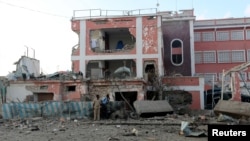 Otel din da mayakan al-Shabab suka kai hari a Mogadishu