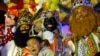 Imagen de archivo de una cabalgata de reyes con la presencia de los tres reyes magos: Melchor, Gaspar y Baltasar: Foto: AP