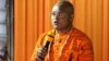 Jean-Pierre Fabre à Lomé, le 20 février 2020. (VOA/Kayi Lawson)