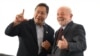 ARCHIVO - Los presidentes de Bolivia, Luis Arce, a la izquierda, y de Brasil, Luiz Inacio Lula da Silva, durante una reunión bilateral en Brasilia el 2 de enero de 2023.