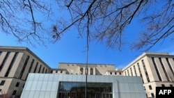 미국 수도 워싱턴 D.C.에 있는 국무부 청사. (자료사진)