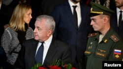 Джон Салливан на похоронах Михаила Горбачева (архивное фото)