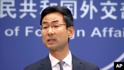 中國外交部發言人耿爽。