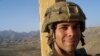 Sergeant Devin Burgett of Iowa City, Iowa, who served in Afghanistan from 2010 to 2011, says he would back a candidate who supports staying in Afghanistan to try to help the Afghan people. 