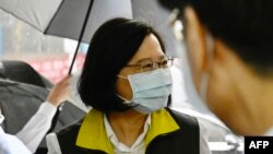 台灣總統蔡英文訪視中央流行疫情指揮中心 (2020年5月19日)