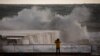 Côté espagnol de la mer Méditerranée, le lundi 20 janvier 2020. (Photo: Emilio Morenatti / AP)