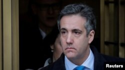 Michael Cohen, mantan pengacara pribadi Presiden AS, Donald Trump, di New York, 12 Desember 2018. (Foto: dok).