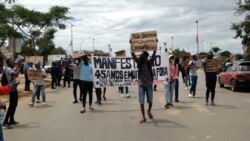 Angola Malanje Manifestacao 