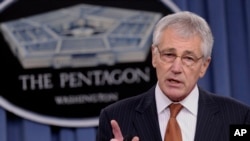 Menteri Pertahanan AS Chuck Hagel (Foto: dok).