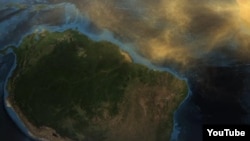 Saharan Dust to Amazon rainforest