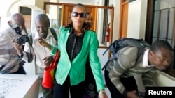 L'athlète kényane Rita Jeptoo walks à Nairobi, Kenya, le 15 janvier 2015.