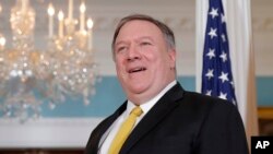El secretario de Estado Mike Pompeo hablará sobre seguridad y orden internacional, al reconocer a Guaidó como presidente interino de Venezuela.