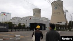中國遼寧省瀋陽的一個煤電廠。（2021年9月29日）