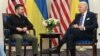 Presidenti i Shteteve të Bashkuara Joe Biden dhe Presidenti i Ukrainës Volodymyr Zelenskyy gjatë takimit në Paris, Francë. 7 qershor, 2024 