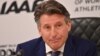 Presiden Federasi Atletik Dunia (IAAF) Sebastian Coe 