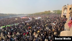 Esfahan Farmers Protest اعتراضات کشاورزان اصفهان، ۲۸ آبان ۱۴۰۰