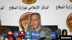 Khaled al-Obeid, le ministre de la Défense de l'Irak, 19 décembre 2015.