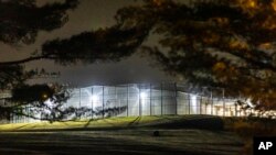 This Oct. 29, 2024 photo shows a general view of the Federal Correctional Institution Danbury where Steve Bannon was incarcerated in Danbury, Conn.