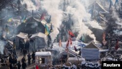 Протестувальники на Майдані 