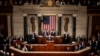 President Donald Trump addresses a joint session of Congress at the Capitol in Washington, March 4, 2025. 