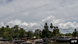 Vista del puerto de la localidad de Guiria, en el estado de Sucre, donde las autoridades interceptaron al operativo paramilitar.