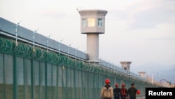新疆一處被官方稱為職業培訓中心的再教育營