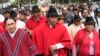Miles de indígenas marchan contra el gobierno de Ecuador por largos apagones y crisis económica