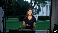 Dopisnik CNN-a iz Bele kuće Kejtlin Kolins (Foto: AP/Alex Brandon)