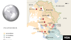 伊拉克種族宗教區域地圖