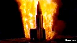 Запуск ракети Standard Missile-3 (SM-3)