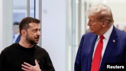 Дональд Трамп принимает Владимира Зеленского в Трамп-тауэр. 27 сентября 2024 г. (архивное фото)